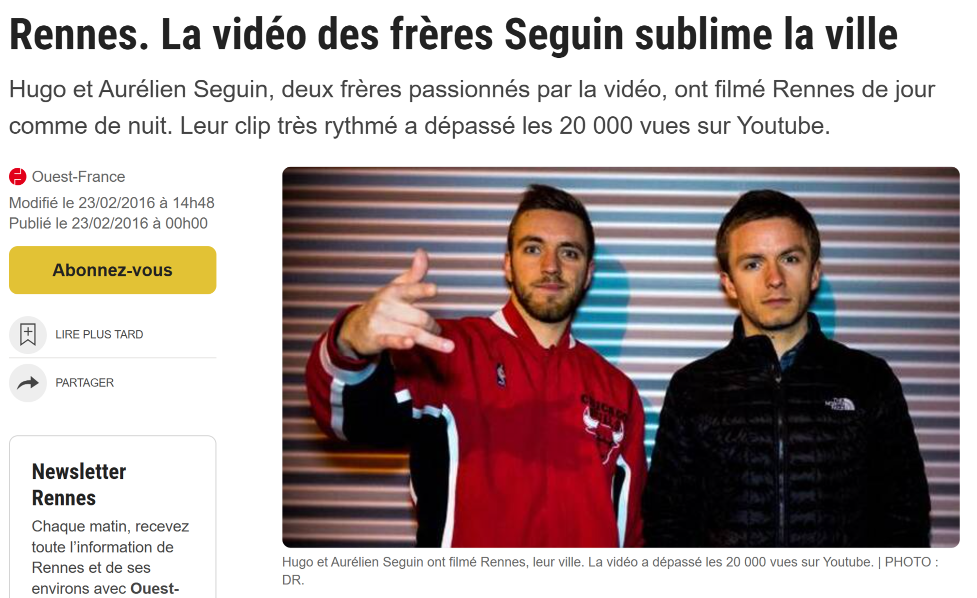 Lancement en indépendant